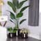 CosmoLiving by Cosmopolitan Iron Modern Planter Set